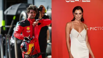 "Carlos Sainz Presencia Sorprendente en el Lugar del Impactante Accidente de Lewis Hamilton"