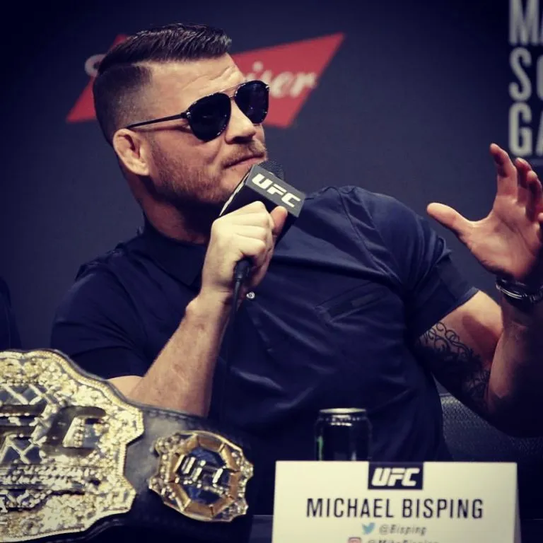 Michael Bisping ignora las declaraciones de Colby Covington sobre la división de peso medio