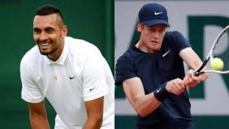 Nick Kyrgios Desvía Sorprendentemente Pregunta sobre Doping Tras Enfurecerse con Jannik Sinner en el Abierto de Australia