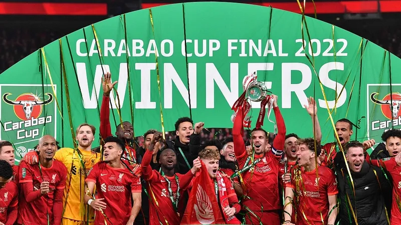 Liverpool amplía su récord como campeones de la Carabao Cup