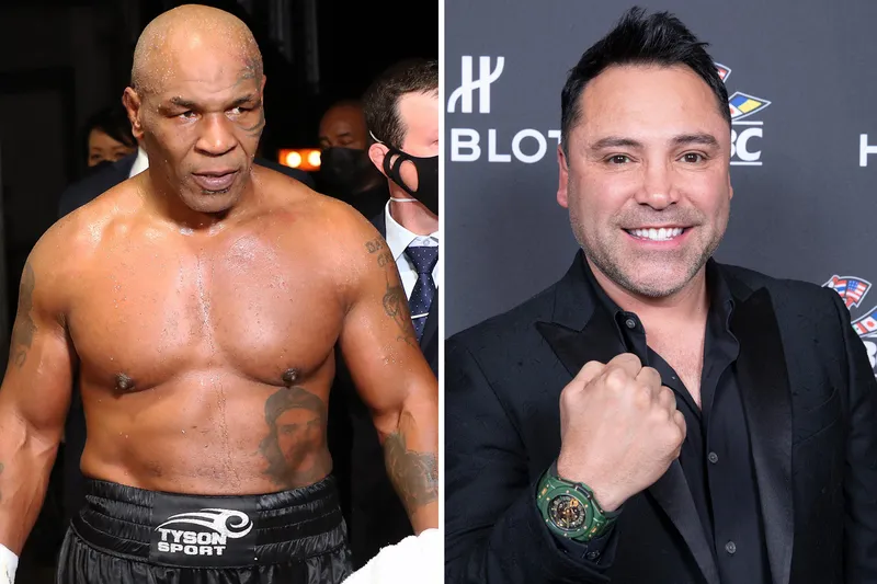 De La Hoya pronostica un nocaut de Tyson en tres rounds contra Paul