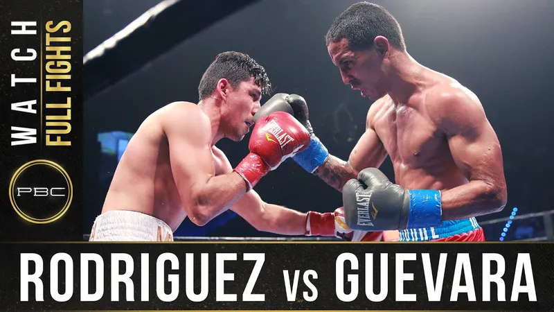 Rodríguez y Guevara se preparan para un emocionante duelo en el ring