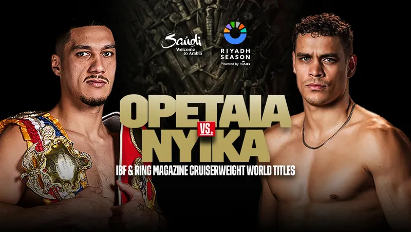 Resultados del Pesaje: Jai Opetaia 199.5 Vs. David Nyika 199.5 - Noticias de Boxeo en DAZN