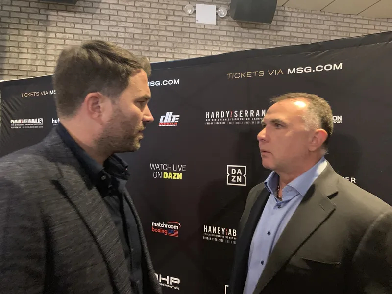 Noticias de boxeo: Eddie Hearn solicita a Jake Paul colaborar en la organización de una pelea espectacular tras la última controversia