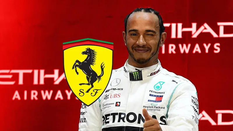 ¡Hamilton se enfrenta a un nuevo compañero en Ferrari tras el sorpresivo cambio a Red Bull!