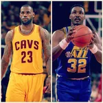 "LeBron James y Karl Malone: Los Únicos Jugadores en Lograr un Triple-Doble a los 40 Años"