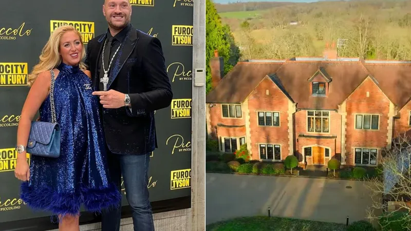 La esposa de Tyson Fury, Paris, se reencuentra con su marido tras tres meses sin contacto