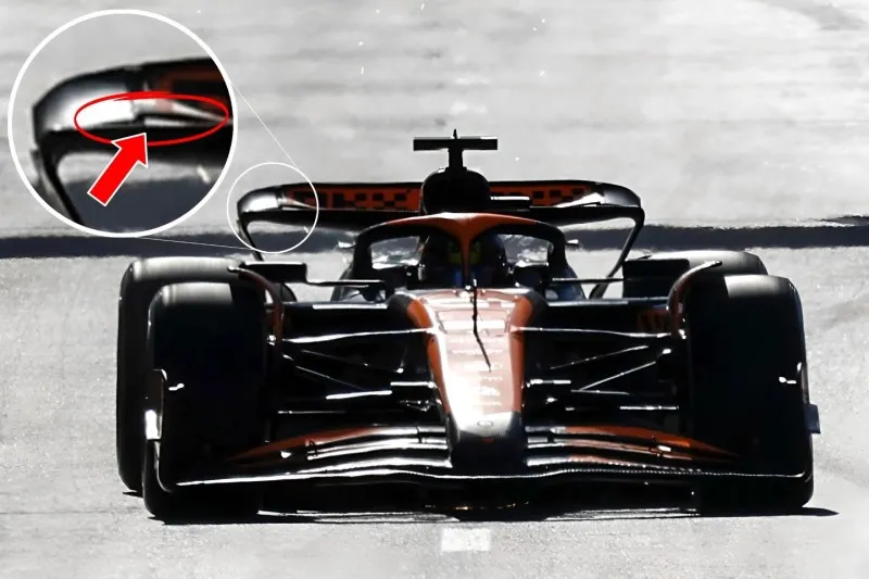 Por qué el controvertido alerón trasero mini-DRS de McLaren se convirtió en una 