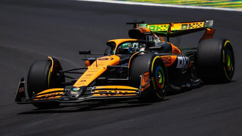 ¡Oscar Piastri sorprende a Lando Norris y se lleva la pole en la clasificación Sprint del Gran Premio de Brasil!