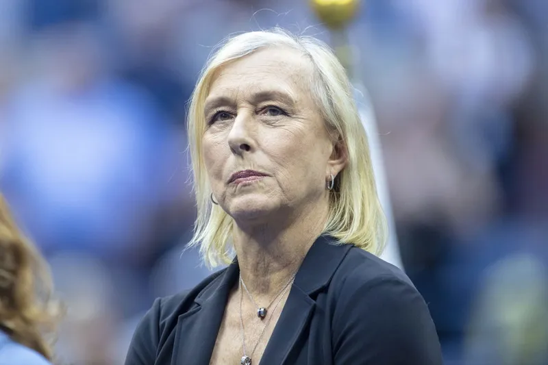 Martina Navratilova se siente 'muy triste' por las declaraciones de Juan Martín del Potro