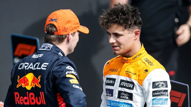 Lando Norris responde contundentemente a la afirmación de Max Verstappen sobre el coche de McLaren