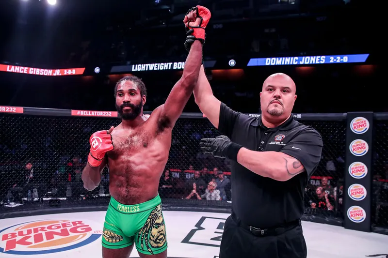 Lance Gibson Jr., veterano de Bellator, pide ser fichado por UFC y un lugar en la cartelera de Seattle