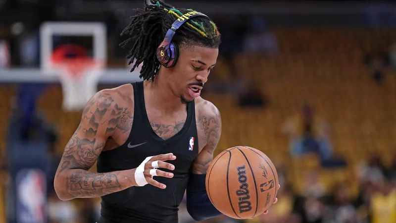 Ja Morant, estrella de los Grizzlies, se perderá varias semanas tras una caída dura contra los Lakers