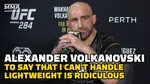 Alexander Volkanovski no se sorprende con la 'arrogante' predicción de revancha del campeón de la UFC, Ilia Topuria