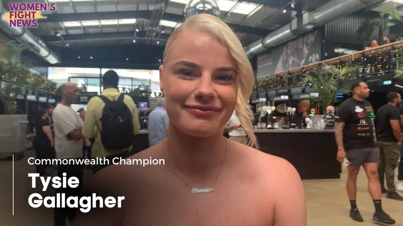 Tysie Gallagher busca enfrentarse a la campeona unificada de 122 libras, Ellie Scotney