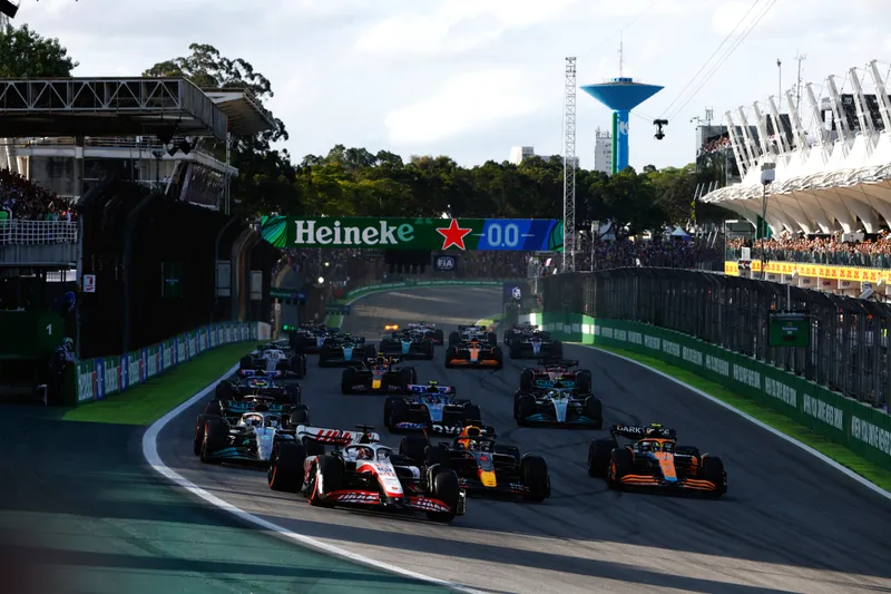 Así podría formarse la parrilla de F1 en Brasil si no hay clasificación