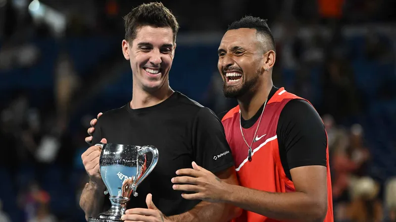 Kyrgios y Kokkinakis se unen para el dobles en el Abierto de Australia: ¡Regreso de los campeones!