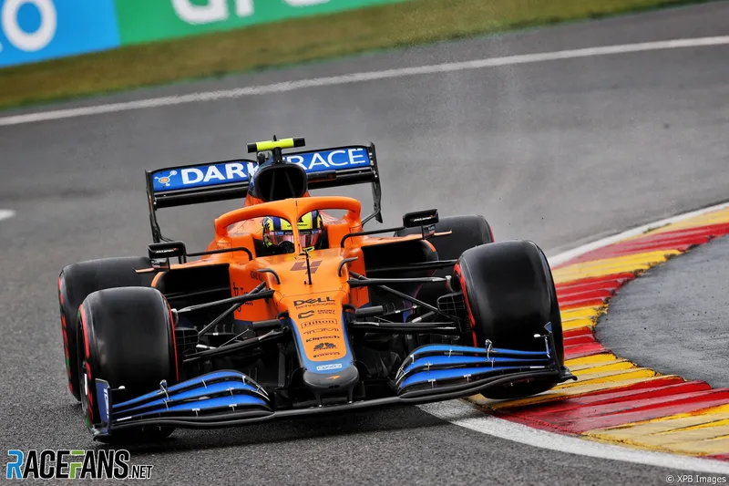 Norris sorprende al comparar la velocidad de su coche de calle con la de un F1 de McLaren