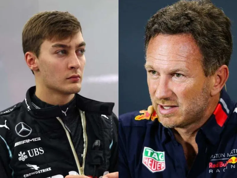 Horner da consejos 'personalizados' a Russell sobre la disputa con Verstappen