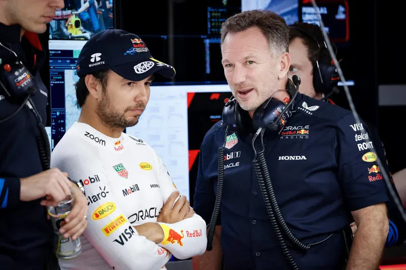 Horner confirma cambio inmediato de Pérez para el GP de Brasil