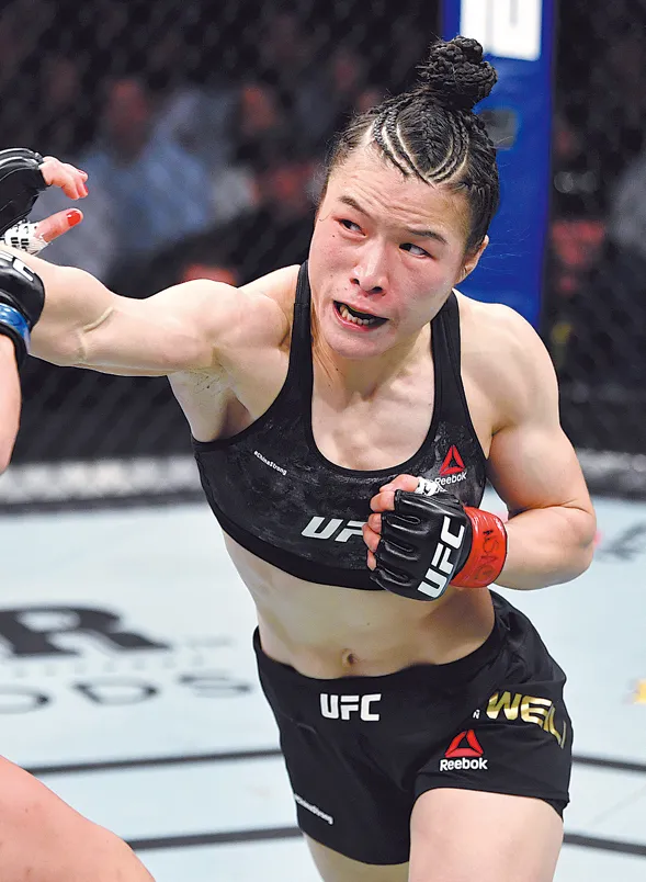 Zhang Weili enfrenta el desafío de la invicta Tatiana Suarez en UFC 312