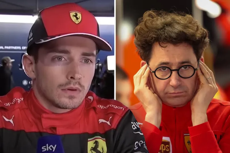 ¡Charles Leclerc sancionado por la FIA por lenguaje inapropiado!