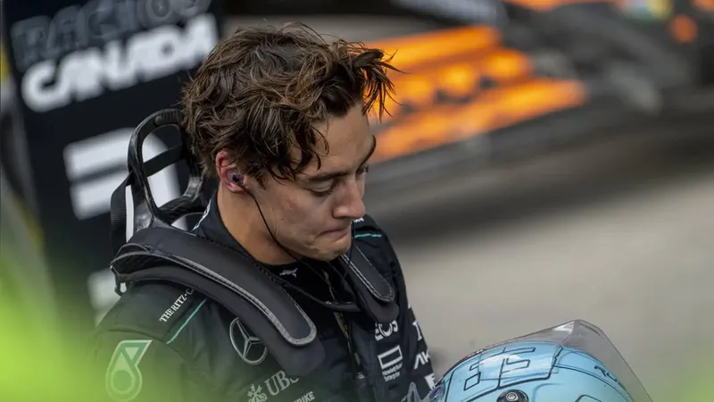 Russell califica al W15 como el coche más inconsistente en la historia de Mercedes