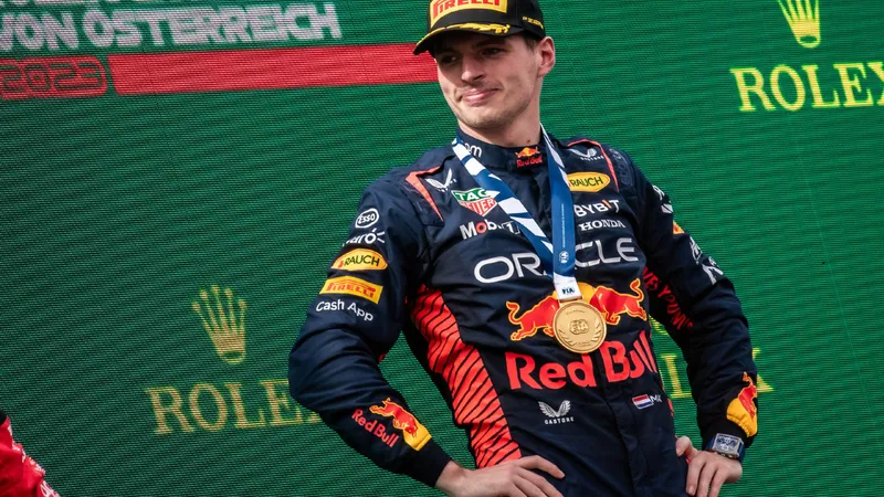 Verstappen se mostró desafiante ante la intensa presión