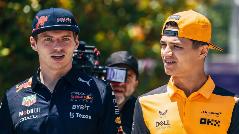 Lando Norris sugiere a Max Verstappen que 'empiece a hacer comedia' tras su atrevida afirmación sobre el título de McLaren