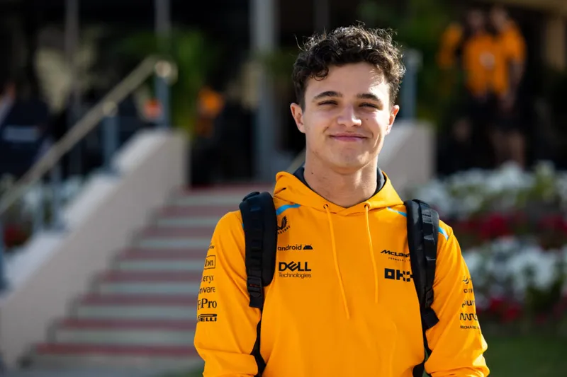 Revelado: Lo que Lando Norris le dijo a George Russell sobre el nuevo coche de McLaren