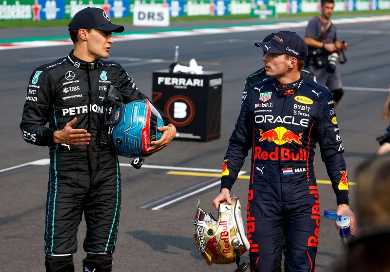 Verstappen le responde a Russell tras la 'apuesta' de Norris