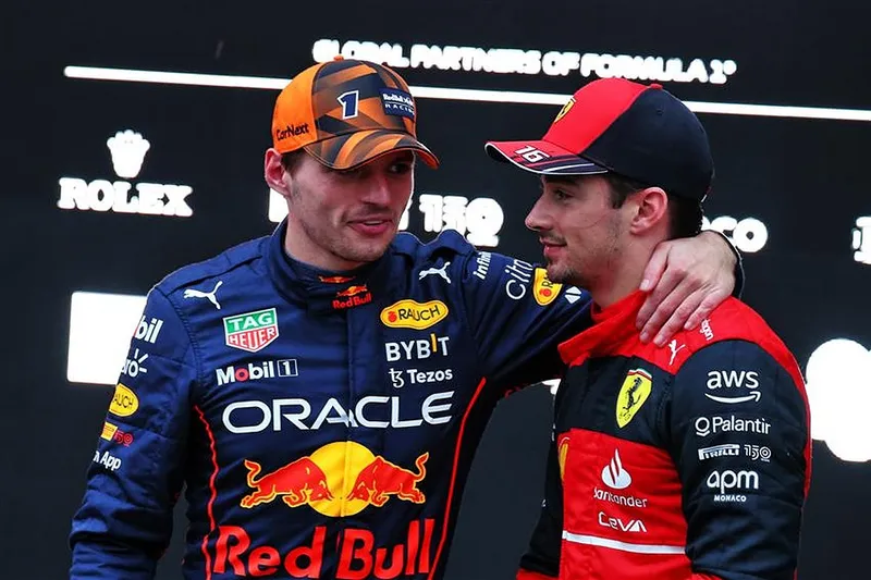 Verstappen revela su admiración por Leclerc en el GP de Brasil