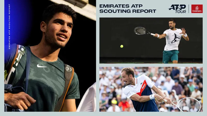 Informe de Scouting: ¿Pueden Carlos Alcaraz y Novak Djokovic arruinar la defensa del título de Jannik Sinner en el Abierto de Australia? | ATP Tour | Tenis