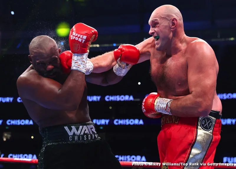 Noticias de boxeo: Derek Chisora preocupado por el video de entrenamiento de Tyson Fury antes de la revancha con Oleksandr Usyk