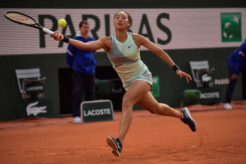 Zheng Qinwen y la presión de ser campeona olímpica: 