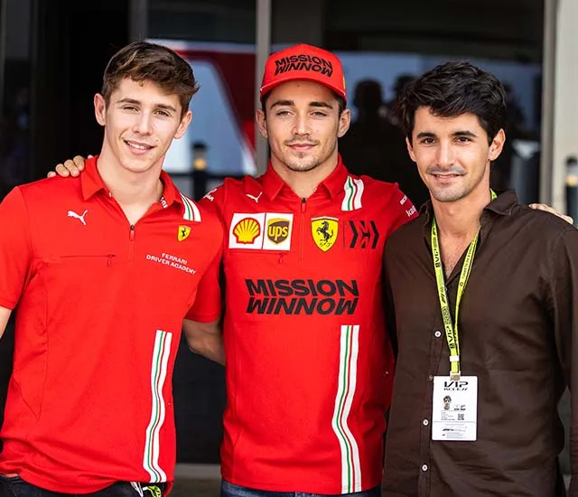 El hermano de Leclerc sorprende con su debut en F1 en Abu Dhabi