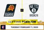 Pronósticos y cuotas del partido Suns vs. Nets: Predicción de puntajes y apuestas para el 22 de enero de 2025 según un modelo confiable