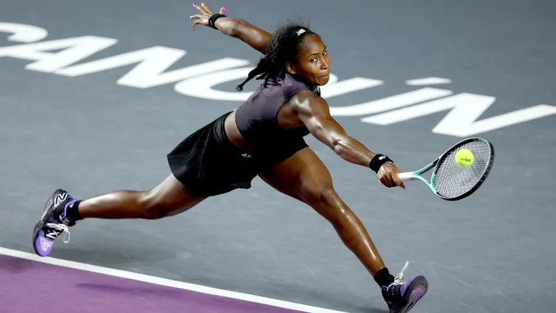 Coco Gauff encuentra momentos de alegría con su hermano en medio de la presión de las Finales de la WTA