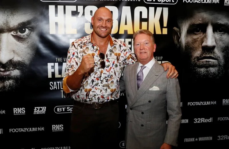 Noticias de boxeo: Frank Warren se siente 'enfermo' por artículo sobre Tyson Fury antes de la derrota ante Oleksandr Usyk - 'Una vergüenza'