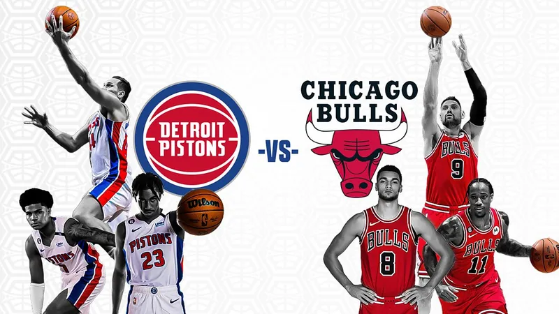 Bulls y Pistons: pronósticos y apuestas para el duelo del 18 de noviembre en la NBA