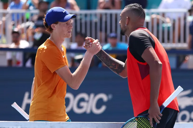 Nick Kyrgios Critica a Fan de Jannik Sinner por Defenderlo en Medio de la Controversia de Iga Swiatek que Sacude el Mundo del Tenis