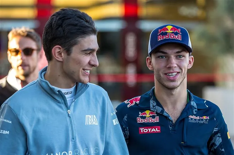 Ocon y Gasly analizan sus altibajos en la pista