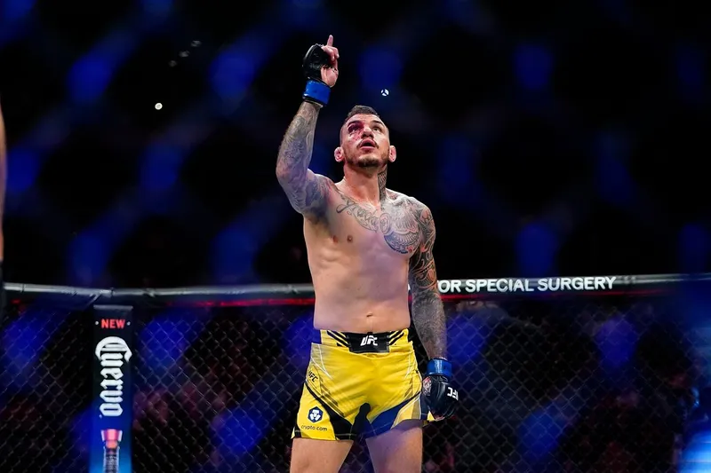 Renato Moicano: Ilia Topuria es 'muy pequeño' para la categoría de peso ligero en la UFC