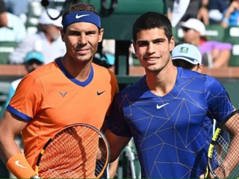 Rafael Nadal cae ante Carlos Alcaraz tras anunciar su retiro; se avecina un duelo de titanes contra Djokovic