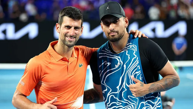 Novak Djokovic y Nick Kyrgios se unen en dobles para el inicio de la temporada 2025 en Brisbane