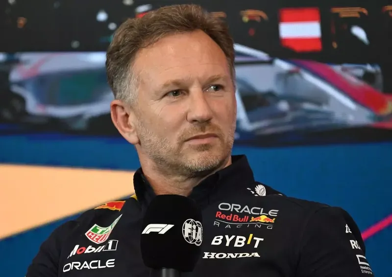 Horner evalúa el riesgo de un choque en pista entre Verstappen y Russell