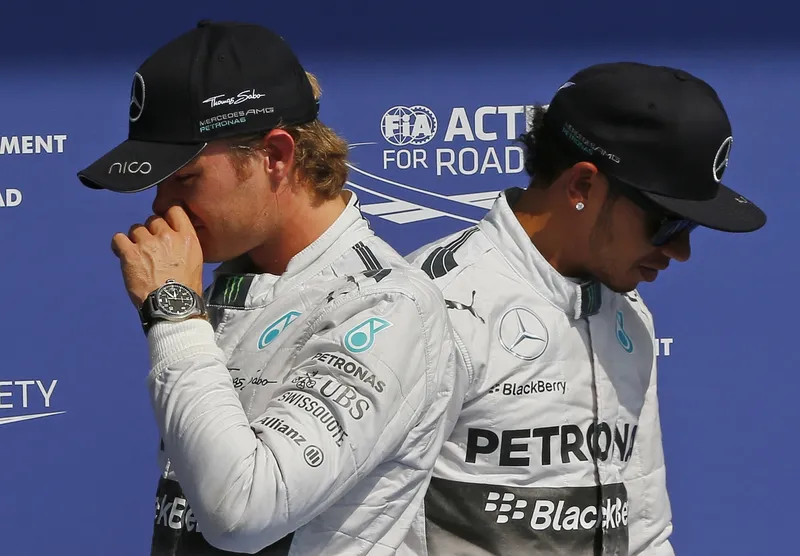 Noticias de F1: Rosberg critica a Lewis Hamilton en su último día con Mercedes