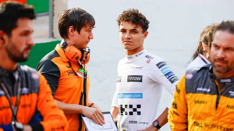 Lando Norris brilla en Brasil mientras Max Verstappen sufre una penalización de cinco posiciones