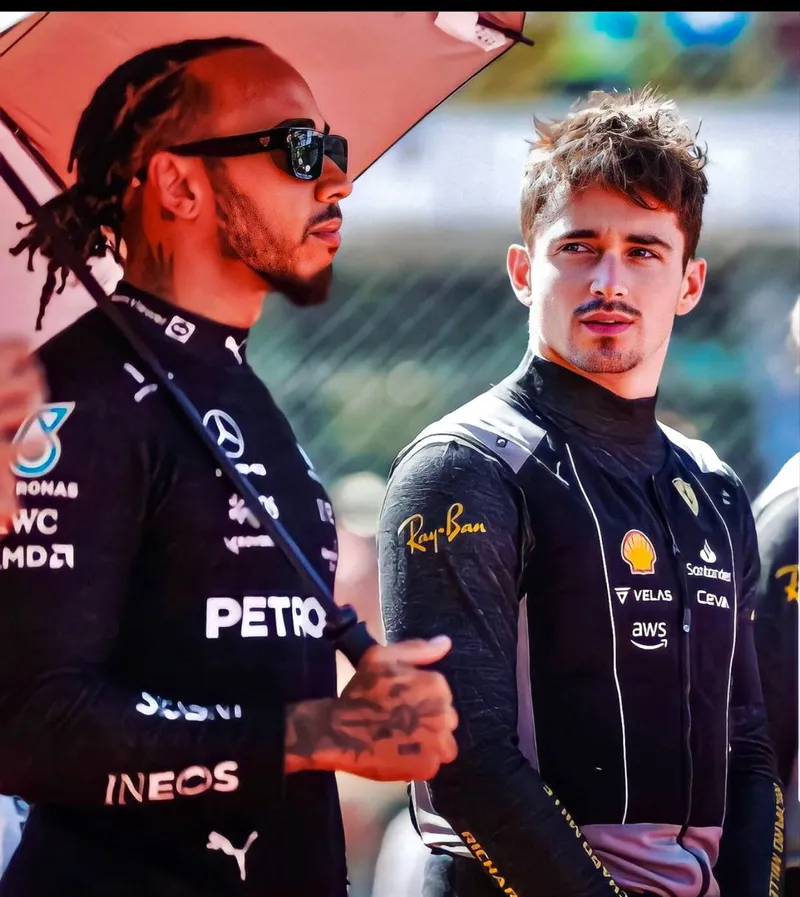 Lewis Hamilton más lento que Leclerc en el debut del Ferrari SF-25