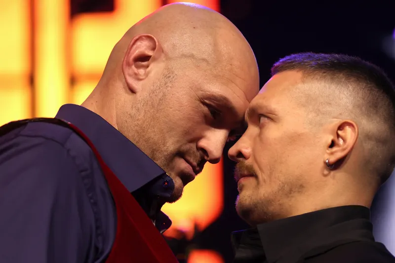 Fury vs Usyk 2: Cara a Cara en el Combate por el Título de Peso Pesado durante 11 Minutos